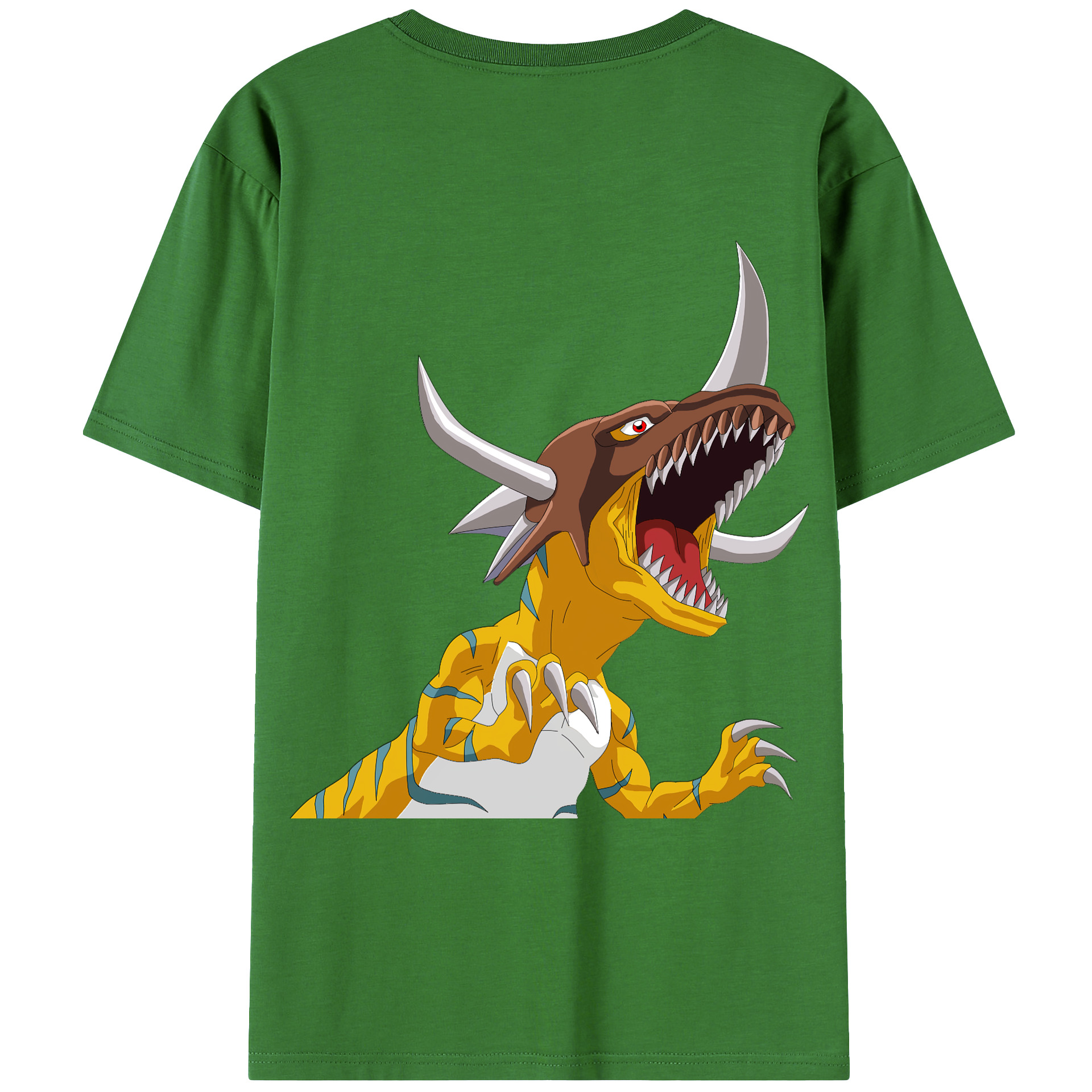 （画像用） Digimon デジタルモンスター/デジモン レディース半袖Tシャツ(バックプリント)